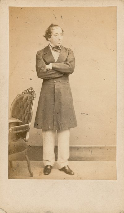 Benjamin Disraeli av English Photographer