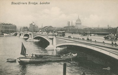 Blackfriars Bridge, London av English Photographer