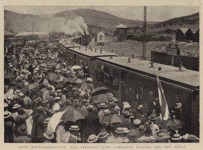 Boer Reinforcements, Pretoria Town Commando drar til fronten av English Photographer