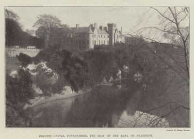 Brechin Castle, Forfarshire, setet til jarlen av Dalhousie av English Photographer