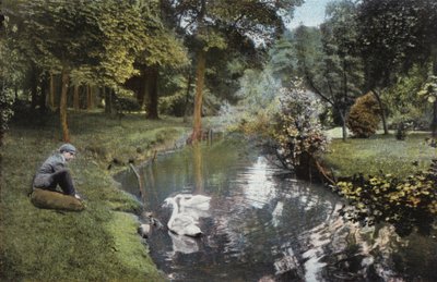 Buxton, The Serpentine Walk av English Photographer