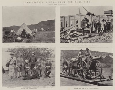 Kampanjescener fra Boer-siden av English Photographer