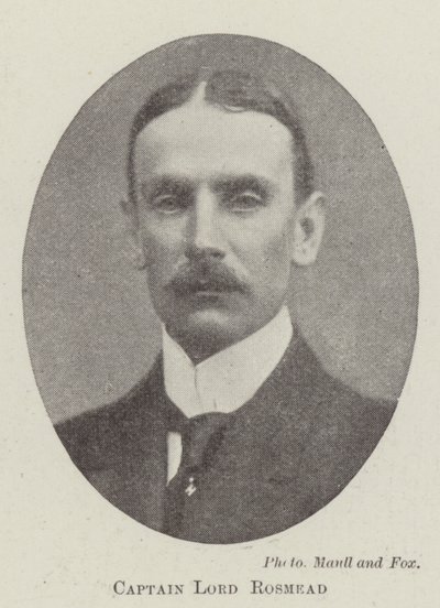 Kaptein Lord Rosmead av English Photographer