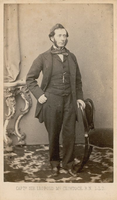 Kaptein Sir Leopold McClintock av English Photographer