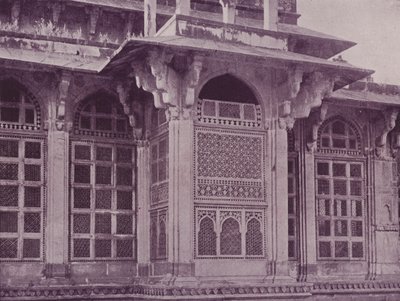 Utskåret Fretwork-vindu, Gwalior av English Photographer