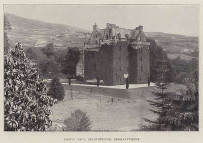 Castle Leod, Strathpeffer, Cromartyshire av English Photographer