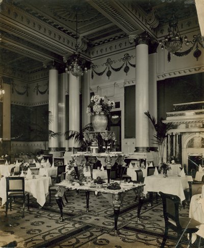 Cecil Hotel, London, spisestue av English Photographer