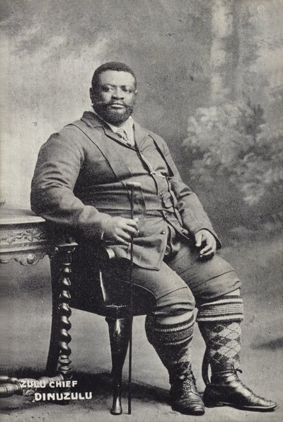 Cetshwayo kaMpande, konge av Zulu-nasjonen av English Photographer