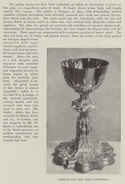 Beger for katedralen i New York av English Photographer