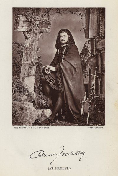 Charles Albert Fechter av English Photographer