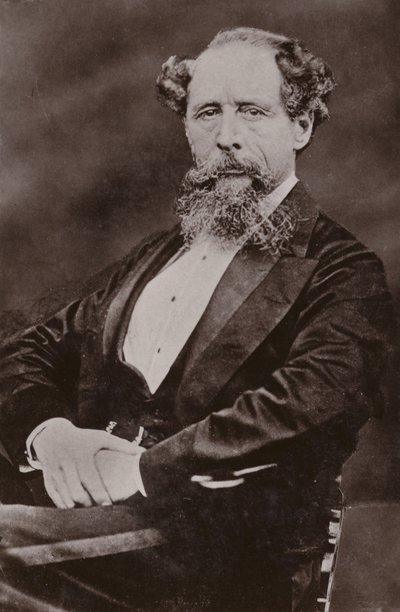 Charles Dickens (1812–1870), engelsk forfatter av English Photographer