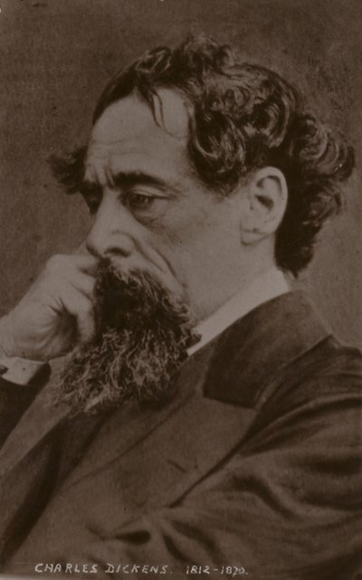 Charles Dickens (1812–1870), engelsk forfatter av English Photographer