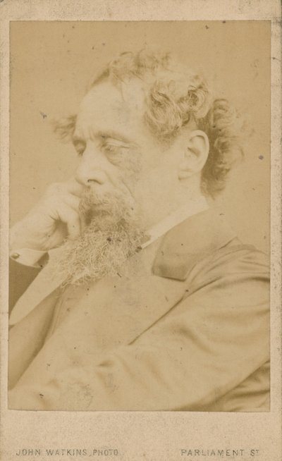 Charles Dickens av English Photographer