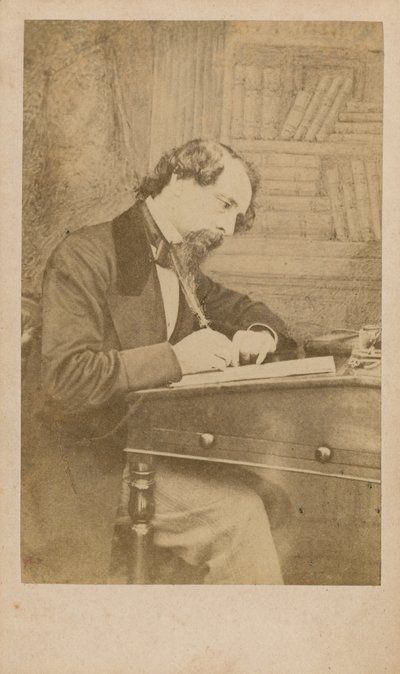 Charles Dickens av English Photographer