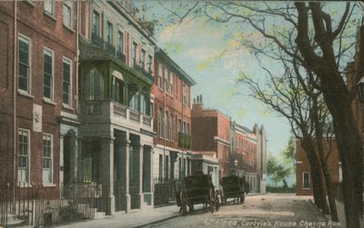 Chelsea, Carlyles House Cheyne Row av English Photographer