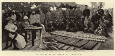 Sivilisasjon i Assam ved Udalguri av English Photographer
