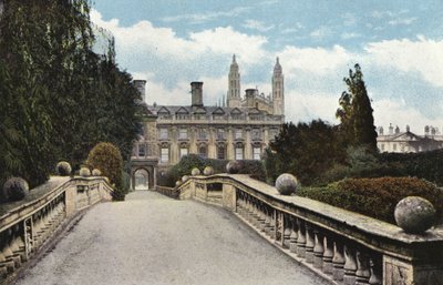 Clare College og Bridge av English Photographer