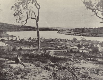 Clarence River ved Maclean av English Photographer