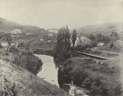 Clarendon, som viser Pipe Track, Adelaide Water Supply av English Photographer