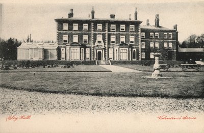 Cley Hall (s/hvitt bilde) av English Photographer