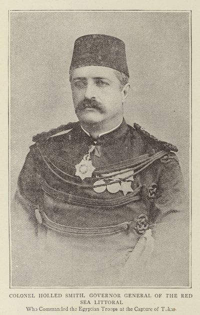 Oberst Holled Smith, generalguvernør for Rødehavskysten av English Photographer