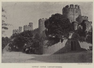 Conway Castle, Carnarvonshire av English Photographer