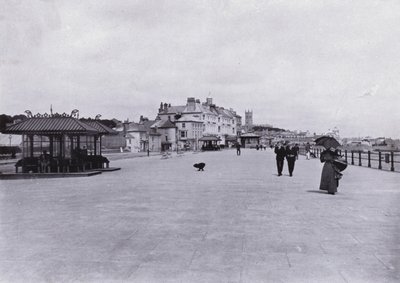 Cornwall: The Promenade, Penzance (s/hv-bilde) av English Photographer