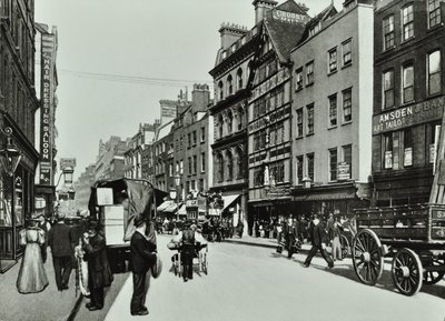 Crosby Hall, Bishopsgate: østsiden, London, 1890 av English Photographer