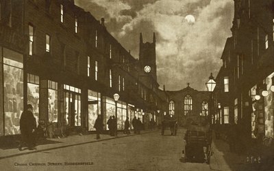 Cross Church Street, Huddersfield av English Photographer