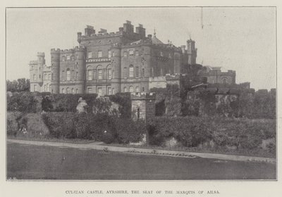 Culzean Castle, Ayrshire, setet til markisen av Ailsa av English Photographer