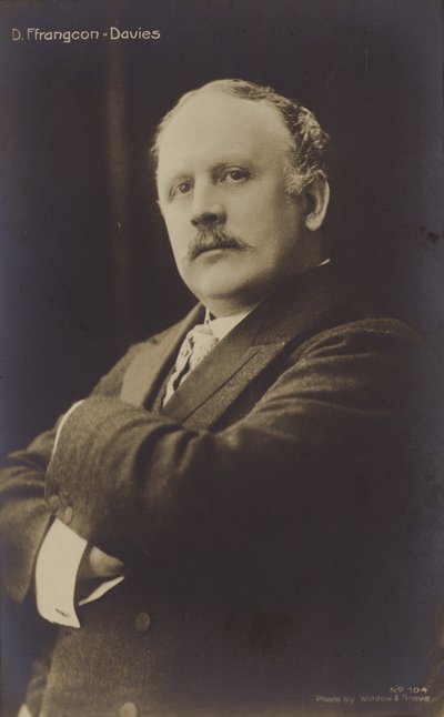 David Ffrangcon-Davies , walisisk barytonsanger (1855-1918) av English Photographer