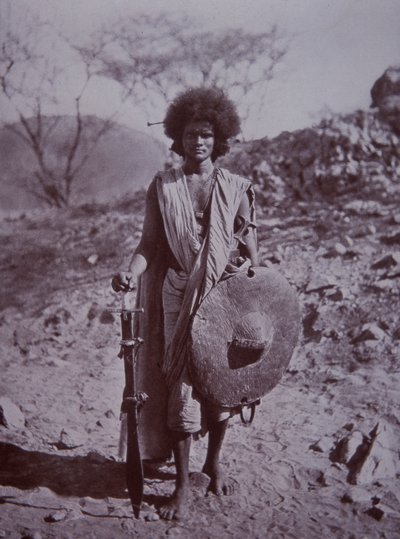 Dervish Hademdowah-kriger, Sudan av English Photographer