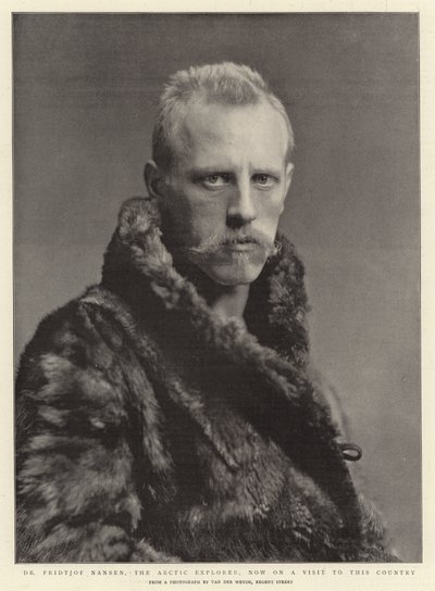 Dr Fridtjof Nansen, Arctic Explorer, er nå på besøk til dette landet av English Photographer