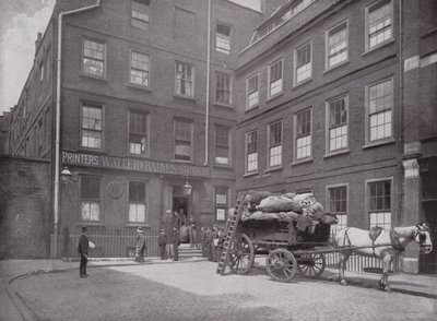 Dr Johnsons House, Gough Square, Fleet Street av English Photographer