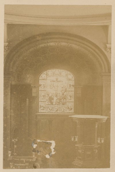 Østvinduet til St Alphege. Greenwich Parish Church av English Photographer