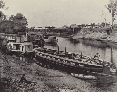 Echuca Wharf, Murray-elven av English Photographer