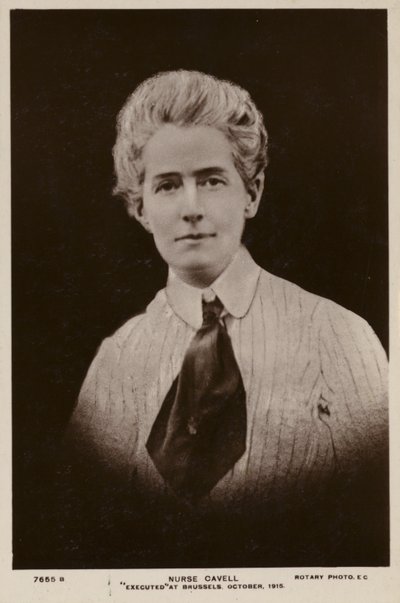 Edith Cavell av English Photographer