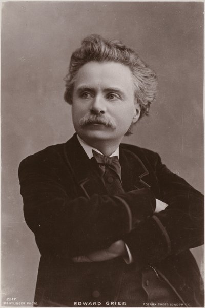 Edvard Grieg av English Photographer