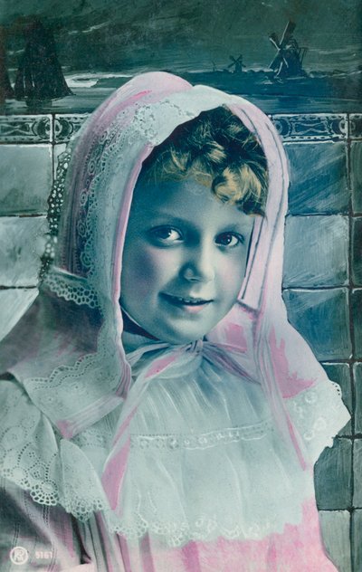 Edwardiansk postkort av English Photographer