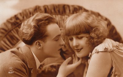 Edwardiansk postkort av English Photographer