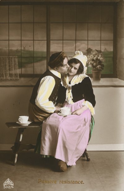 Edwardiansk postkort av English Photographer