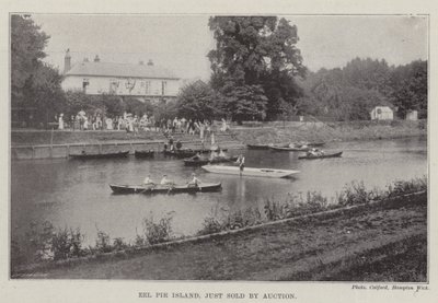 Eel Pie Island, nettopp solgt av auksjon av English Photographer