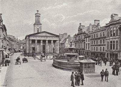 Elgin, The High Street av English Photographer