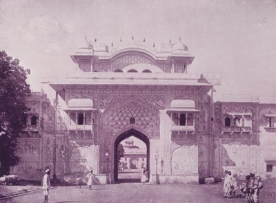 Inngang Maharajahs Palace, Jeypore av English Photographer