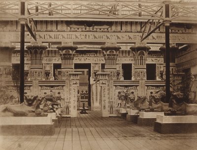 Inngang til den egyptiske domstolen av English Photographer