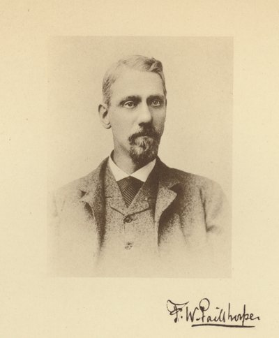 FW Pailthorpe (s/hvitt bilde) av English Photographer