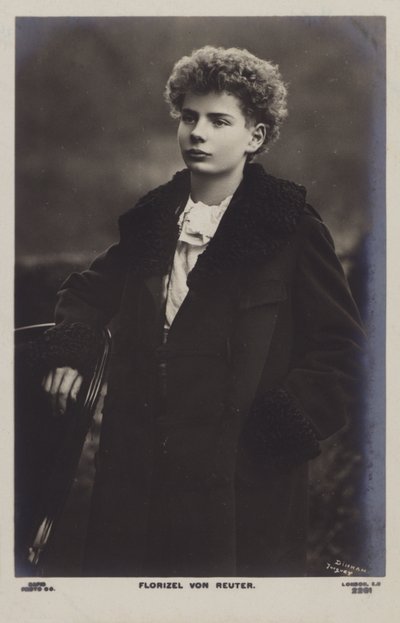 Florizel von Reuter , amerikansk fiolinist og komponist av English Photographer