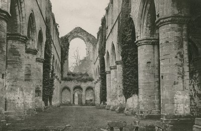 Fountains Abbey, Nave, ser vestover av English Photographer