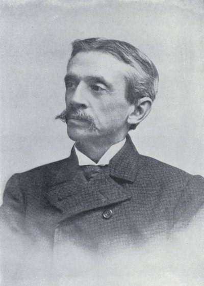 Frank R Stockton (s/hvitt bilde) av English Photographer