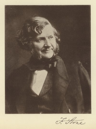 Frank Stone (s/hvitt bilde) av English Photographer